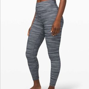 Lululemon Align Pant II 25” Mini Space Dye Herring